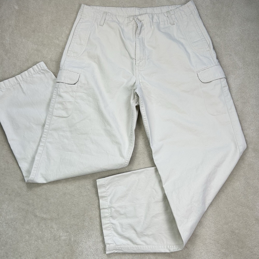 Vintage 90s Levi's Dry Goods Pants Mens 36x32 Carpenter Utility Cargo Baggy